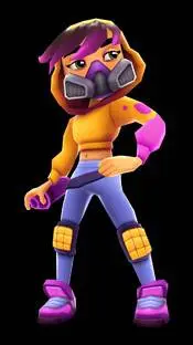 ai character: miss maia  background