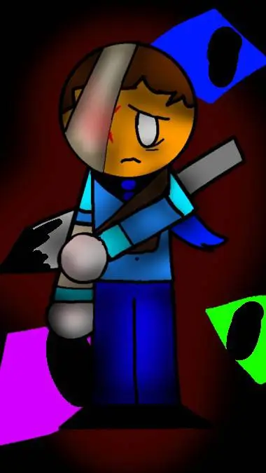 ai character: Falcor TADC AU background