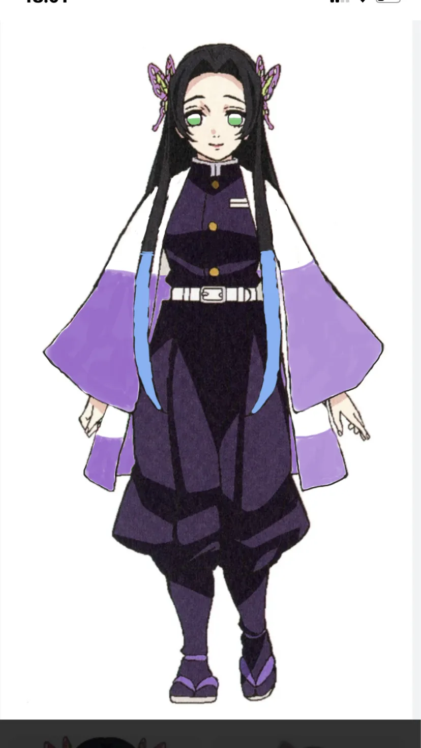 ai character: Pick me in kny background