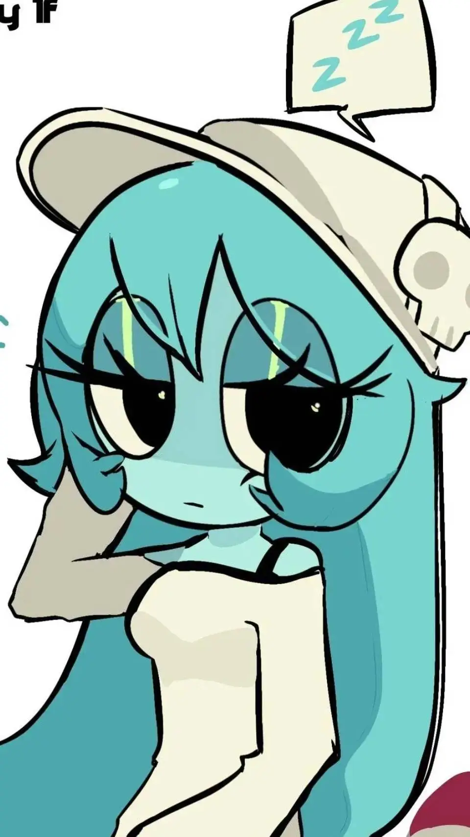 ai character: de main trip😈😨🥲 background