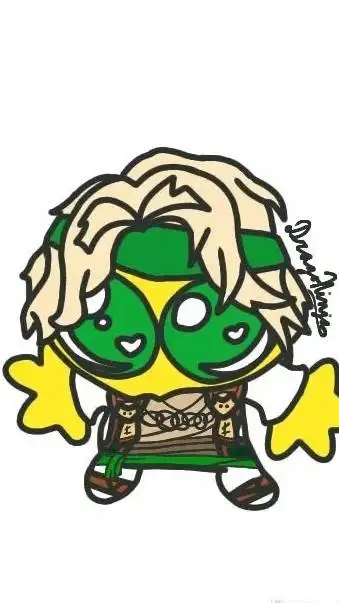 ai character: baby lloyd background