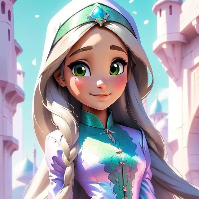 chat with ai character: Rapunzel as a Musl