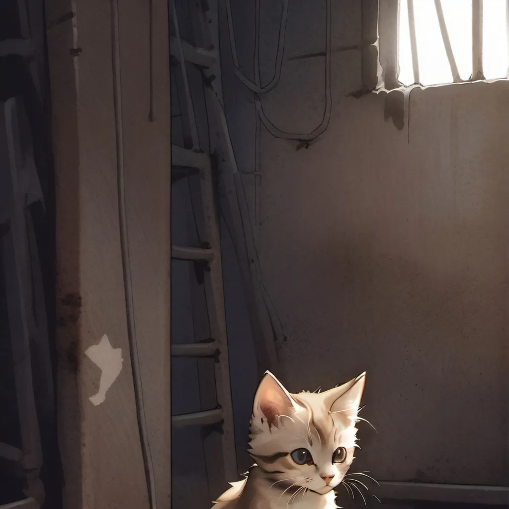 chat with ai character: lonley kitten