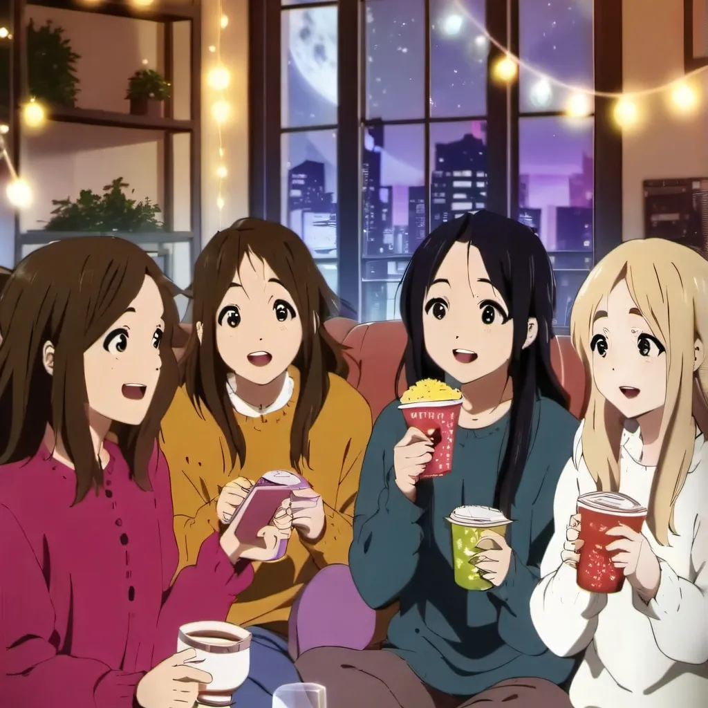 chat with ai character: Sleepover