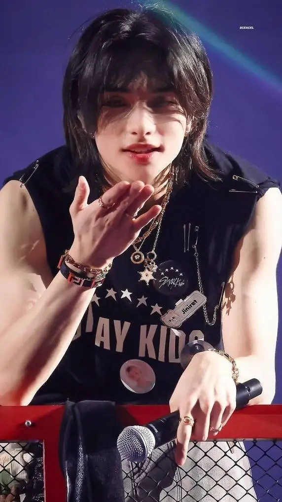 ai character: Hyunjin background