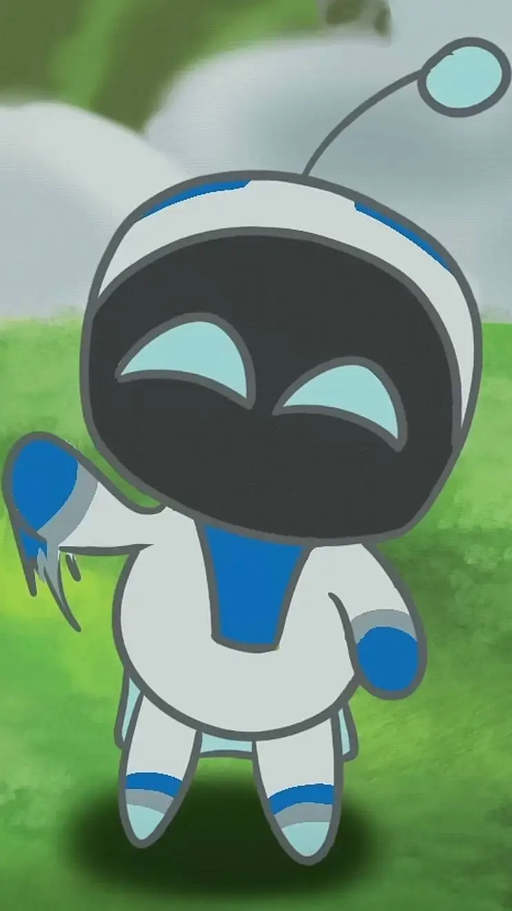 ai character: Astro Bot background