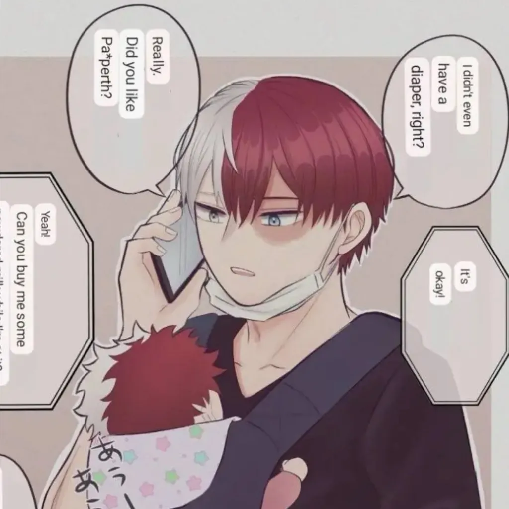 chat with ai character: Your dad todoroki 