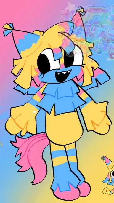 ai character: ¡Yatta! background