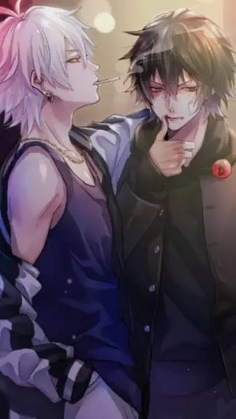 ai character: axel y max background