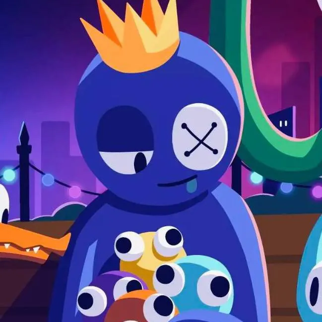 chat with ai character: rainbow friends