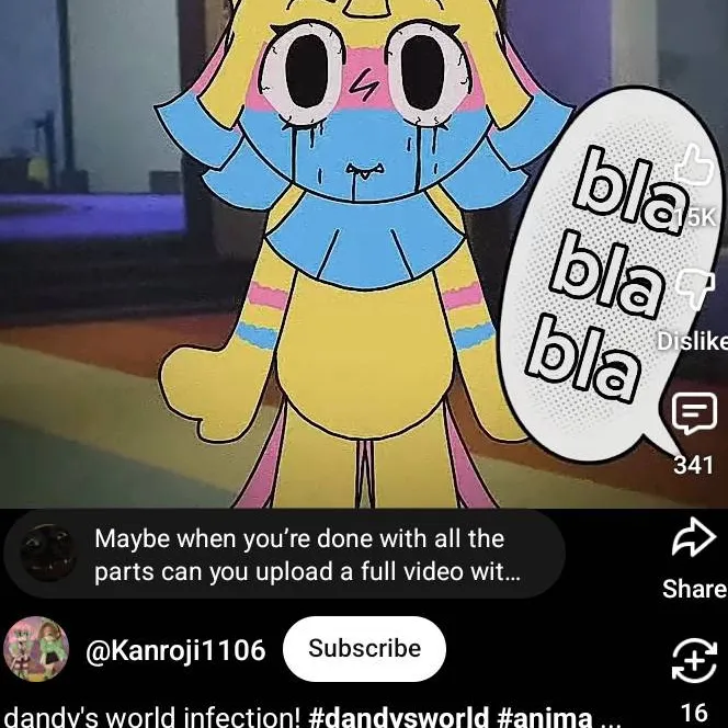 chat with ai character: dandy's worms 5