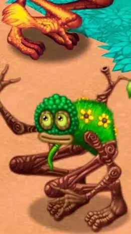 ai character: Shrubb background
