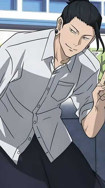 ai character: Geto suguru background