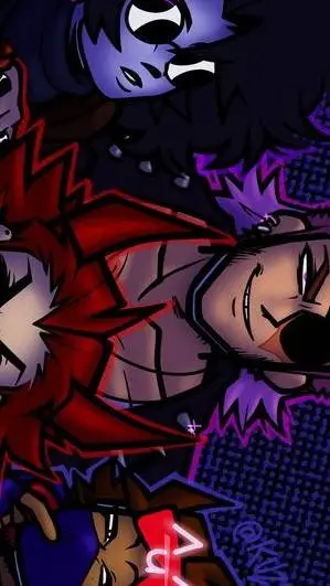 ai character: grupo de a.s.n background