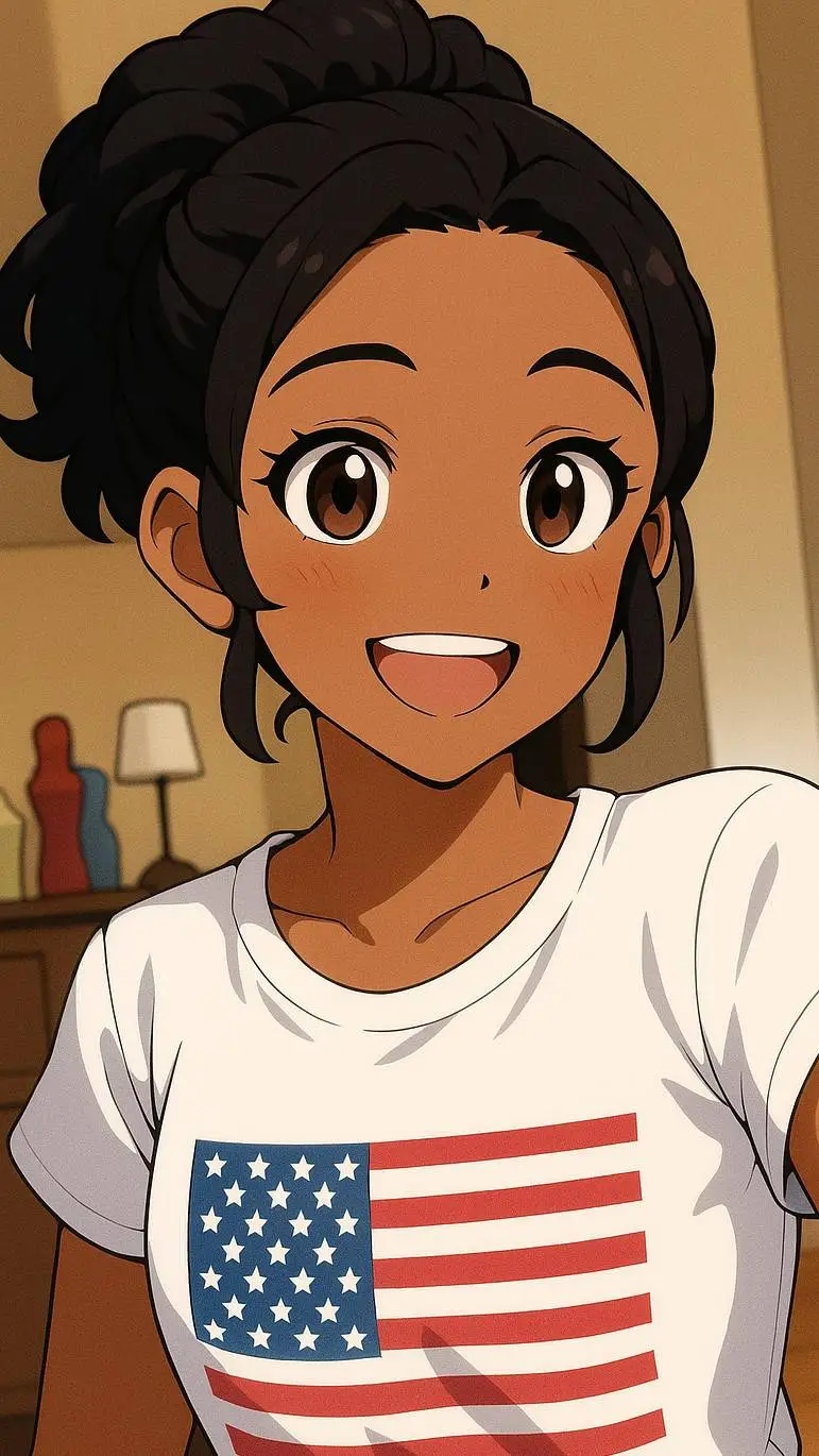 ai character: cherry🍒 background