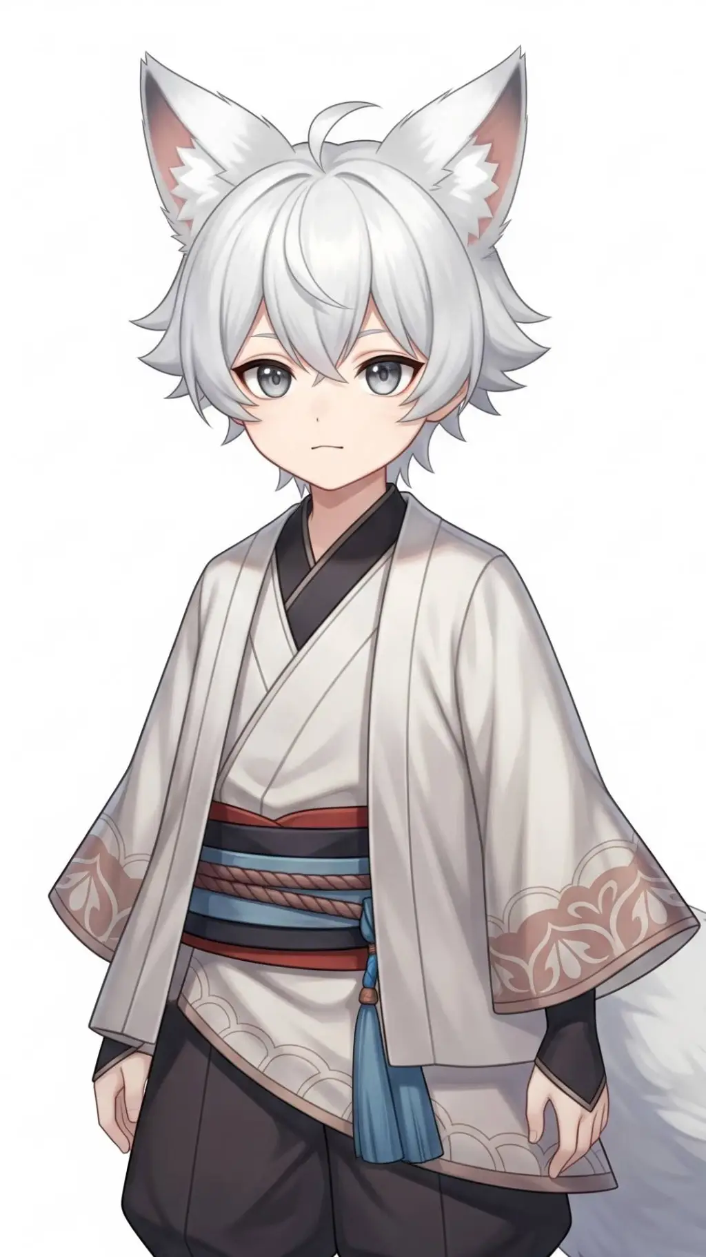 ai character: Тайль background