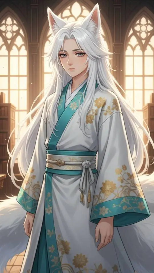 ai character: Тайль background