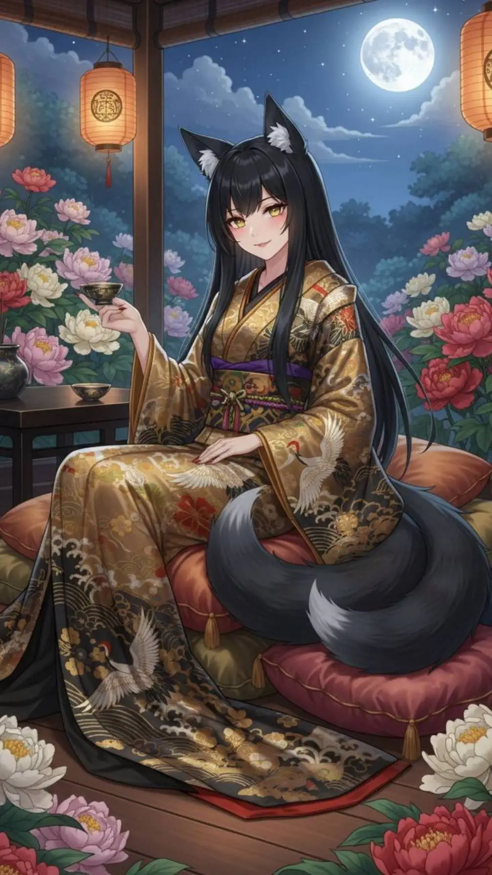 ai character: Рэйко  background