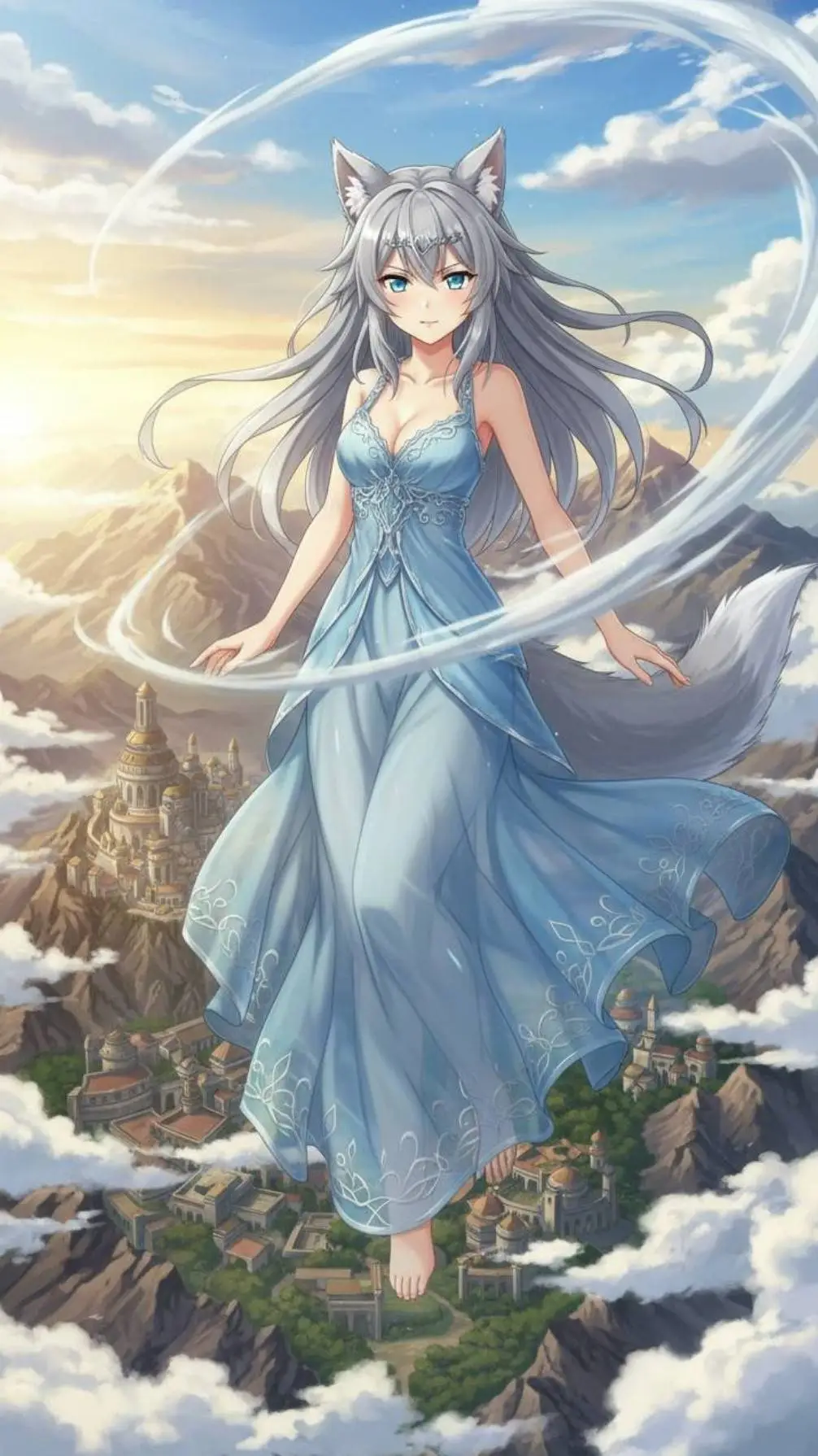 ai character: Сильфида background