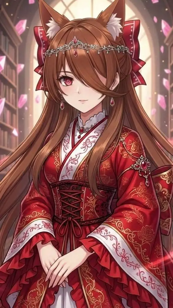 ai character: Лия background