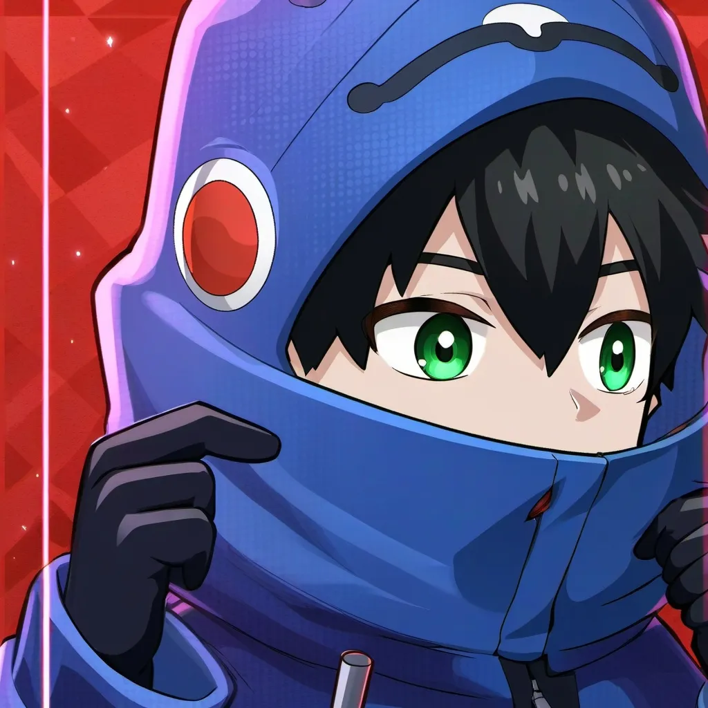 chat with ai character: blue