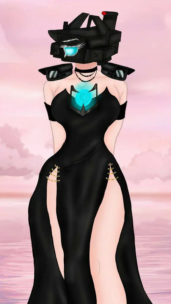 ai character: Titan camera woman background