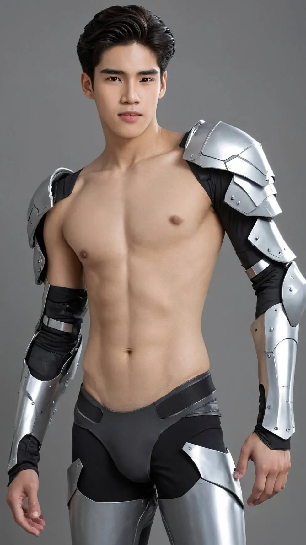 ai character: Poom ภูมิ background