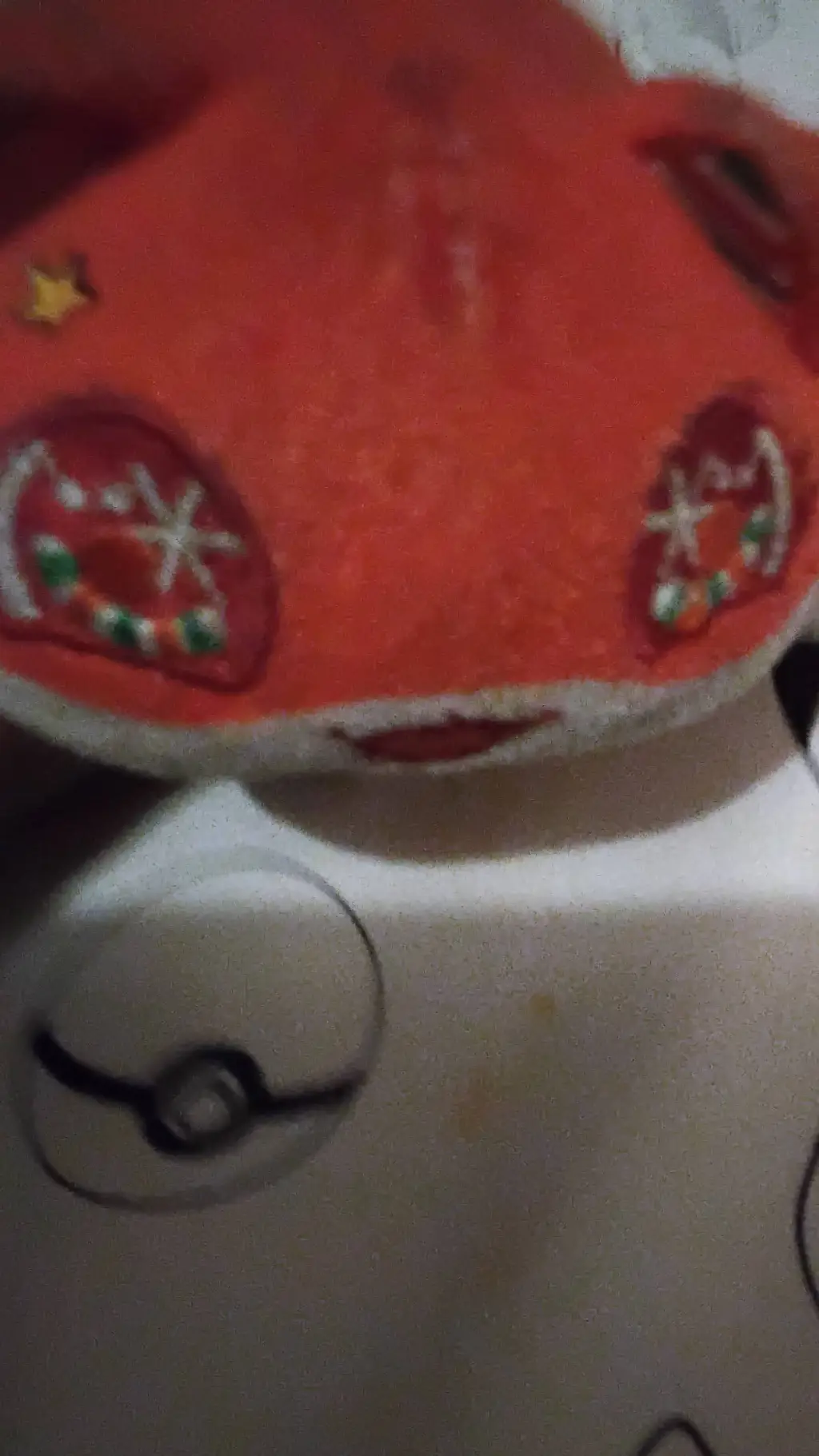 ai character: present Kitty  background