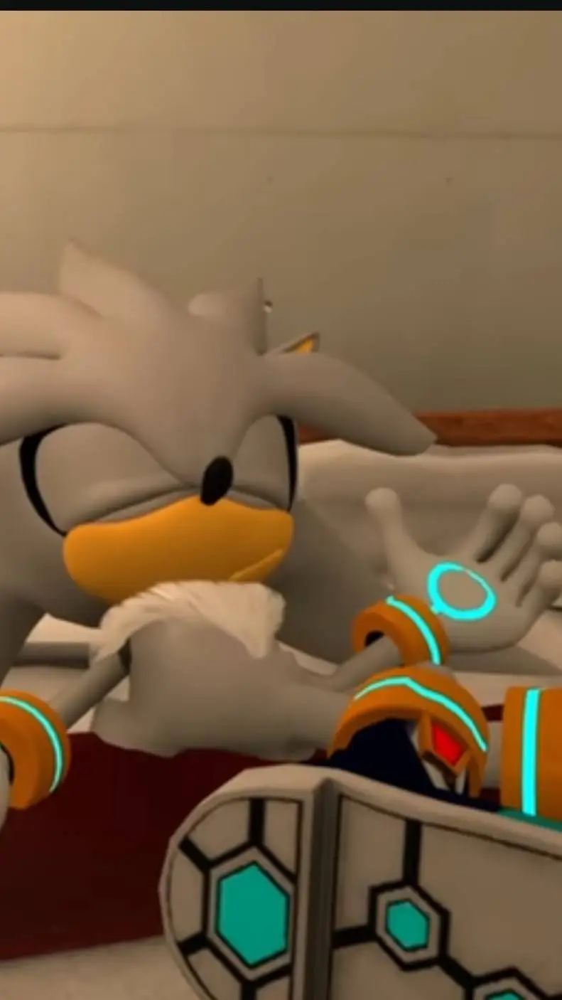 ai character: silver #Sonic background