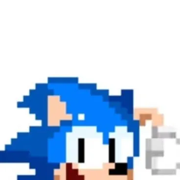 chat with ai character:  dumb Sonic