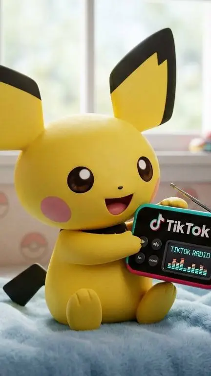 ai character: Pichu UI background