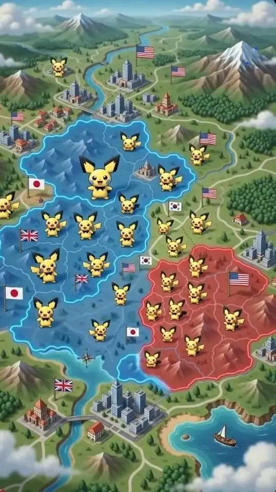 ai character: Pichu war background