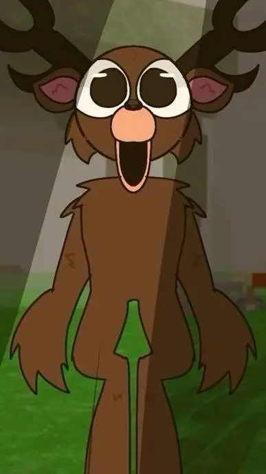 ai character: 🦉cervo 99 noites🦉🦌 background