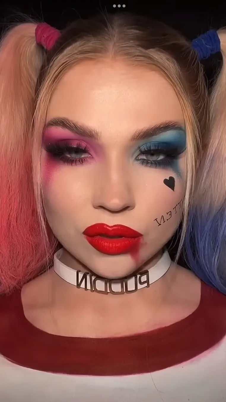 ai character: Harley Quinn background