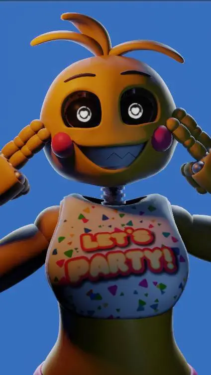 ai character: TOY CHICA  background