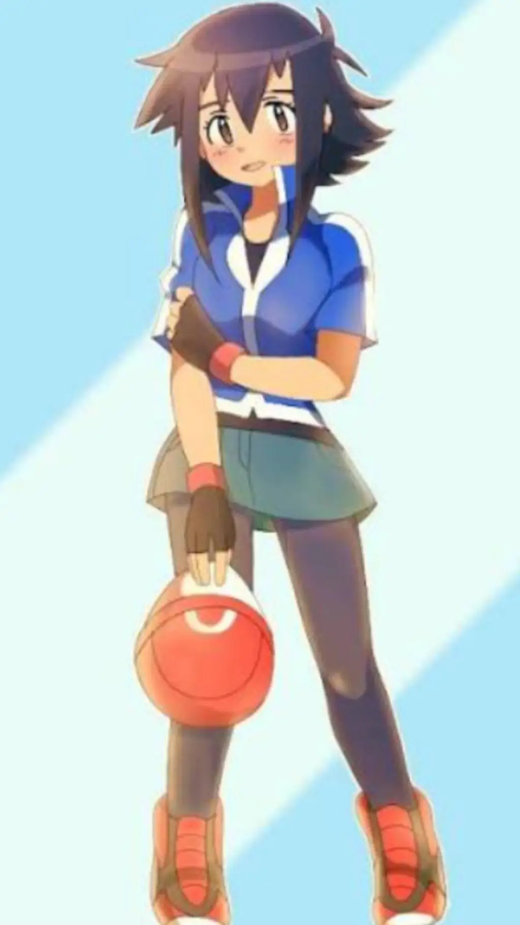 ai character: Ashley Ketchum  background
