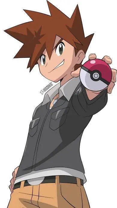 ai character: Gary (pokemon) background