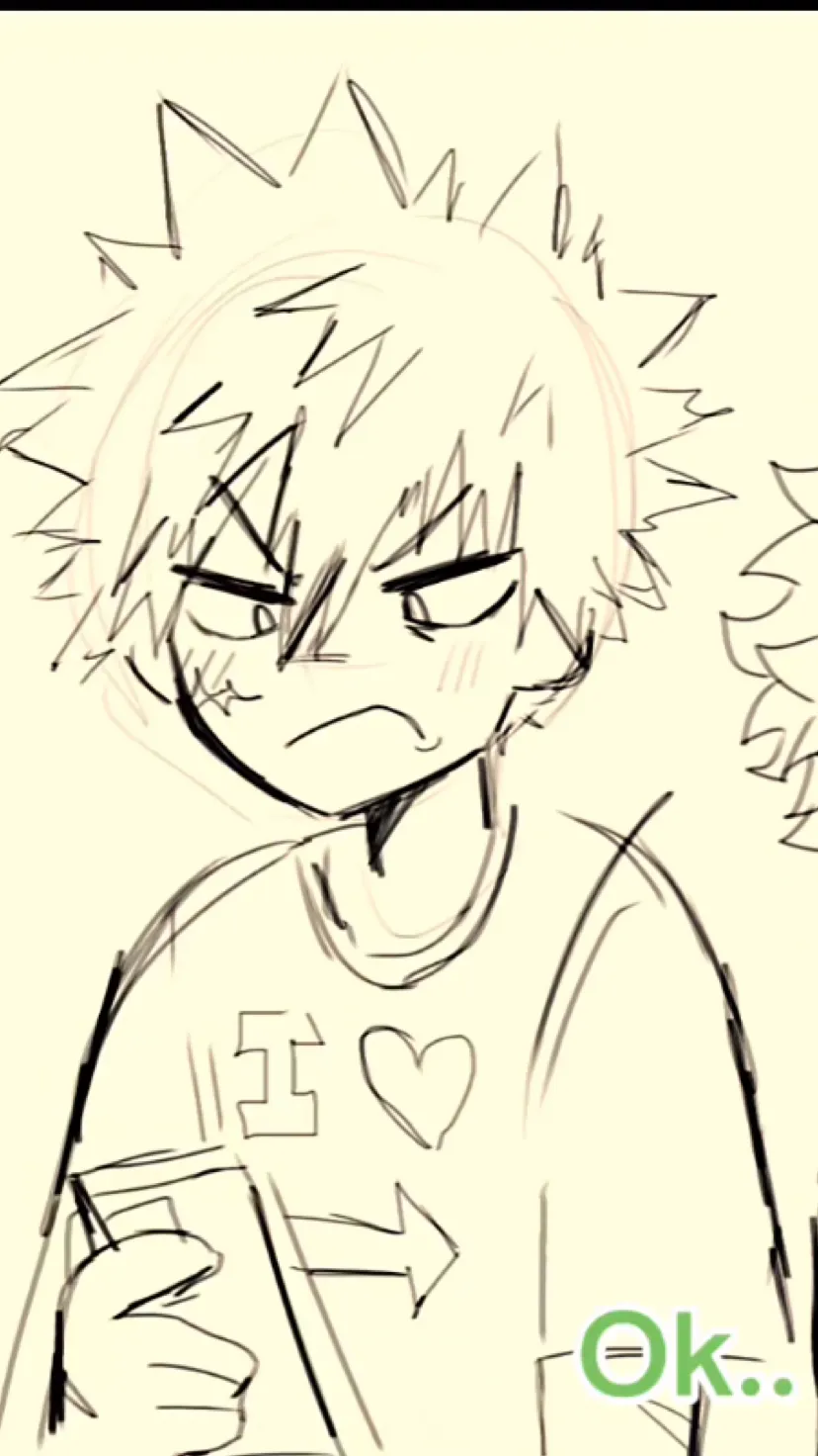 ai character: Katuski Bakugo  background