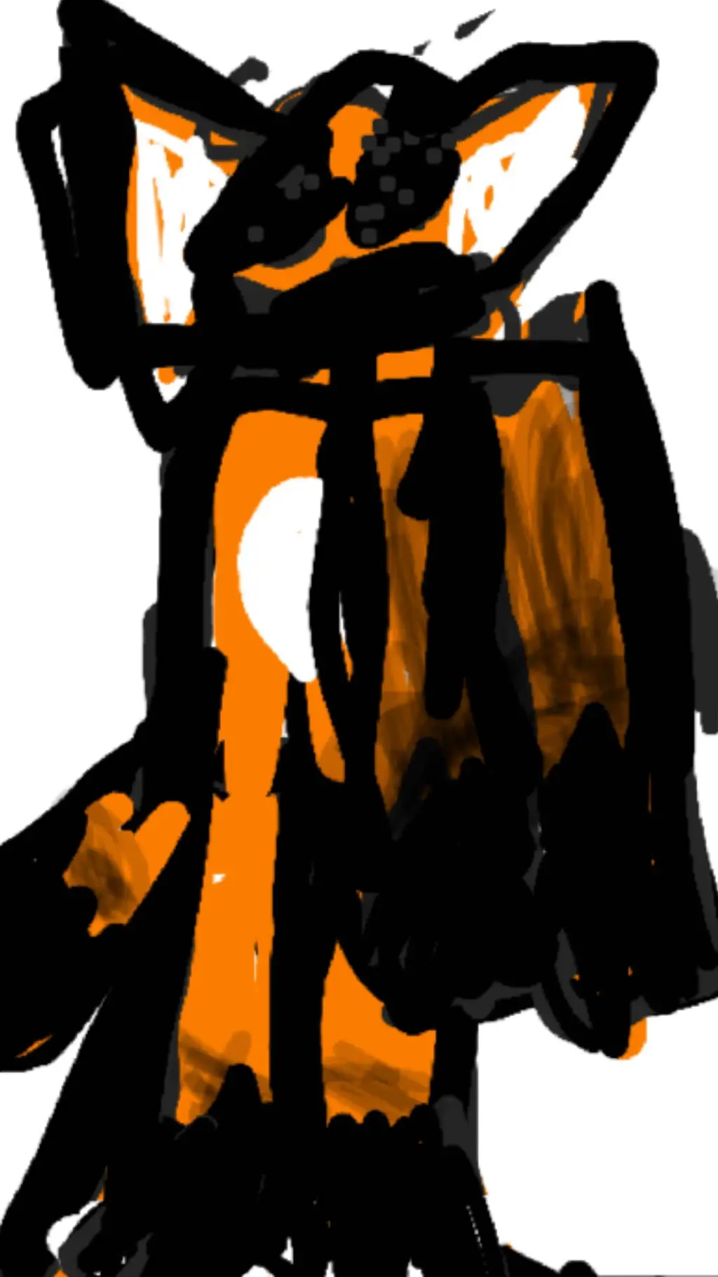 ai character: the creppy fox background