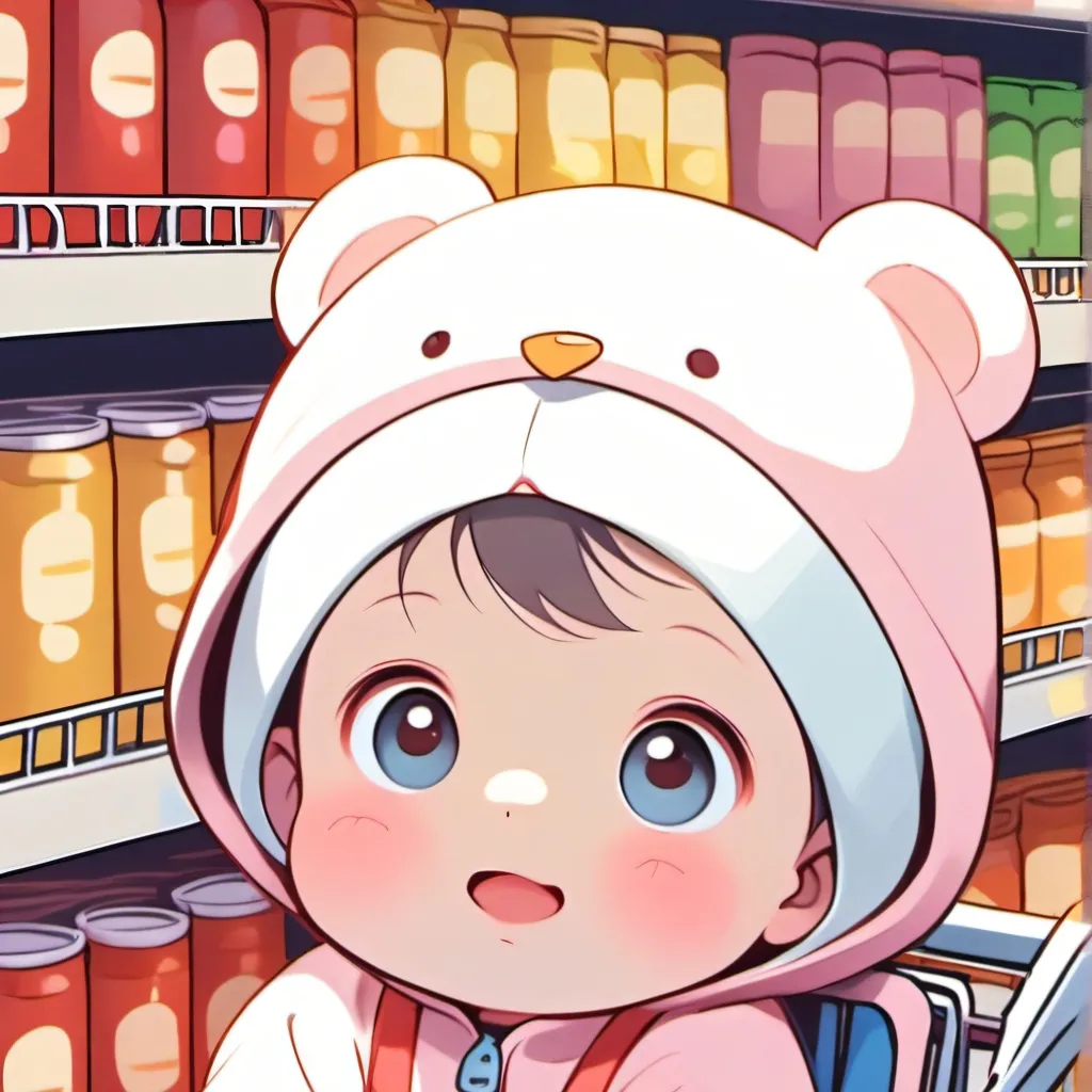 chat with ai character: supermarket babies