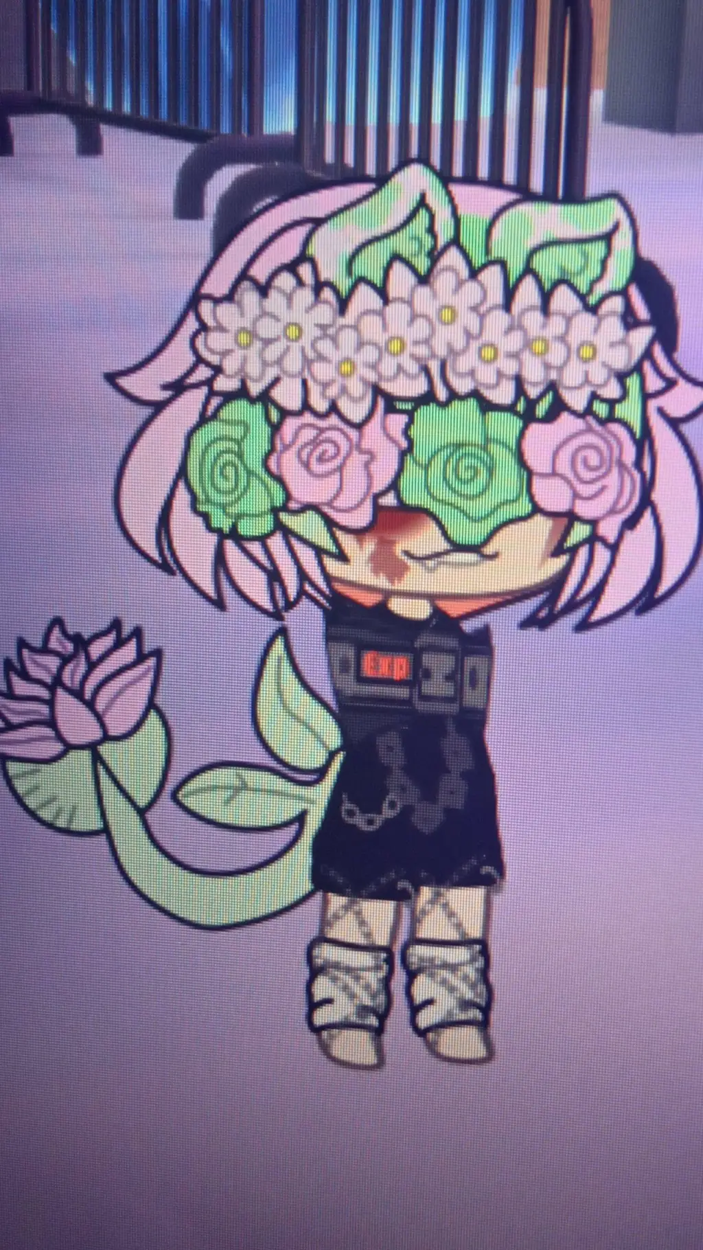 ai character: lab background