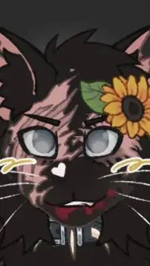 ai character: warrior cat... background