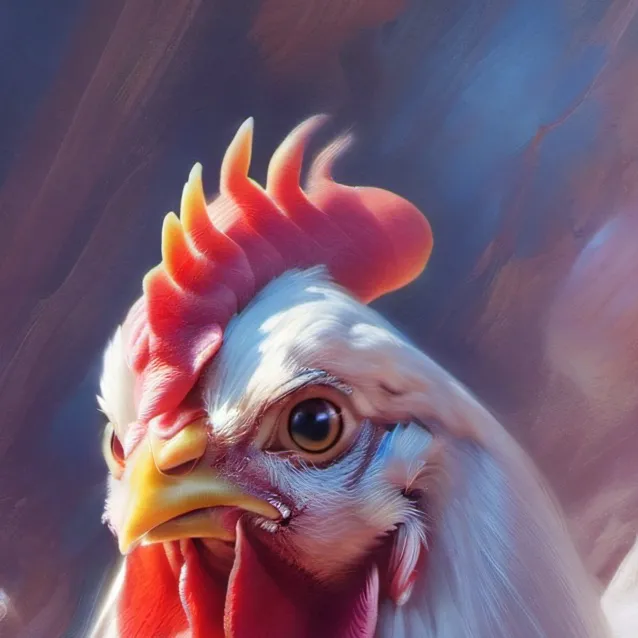 chat with ai character: chicken