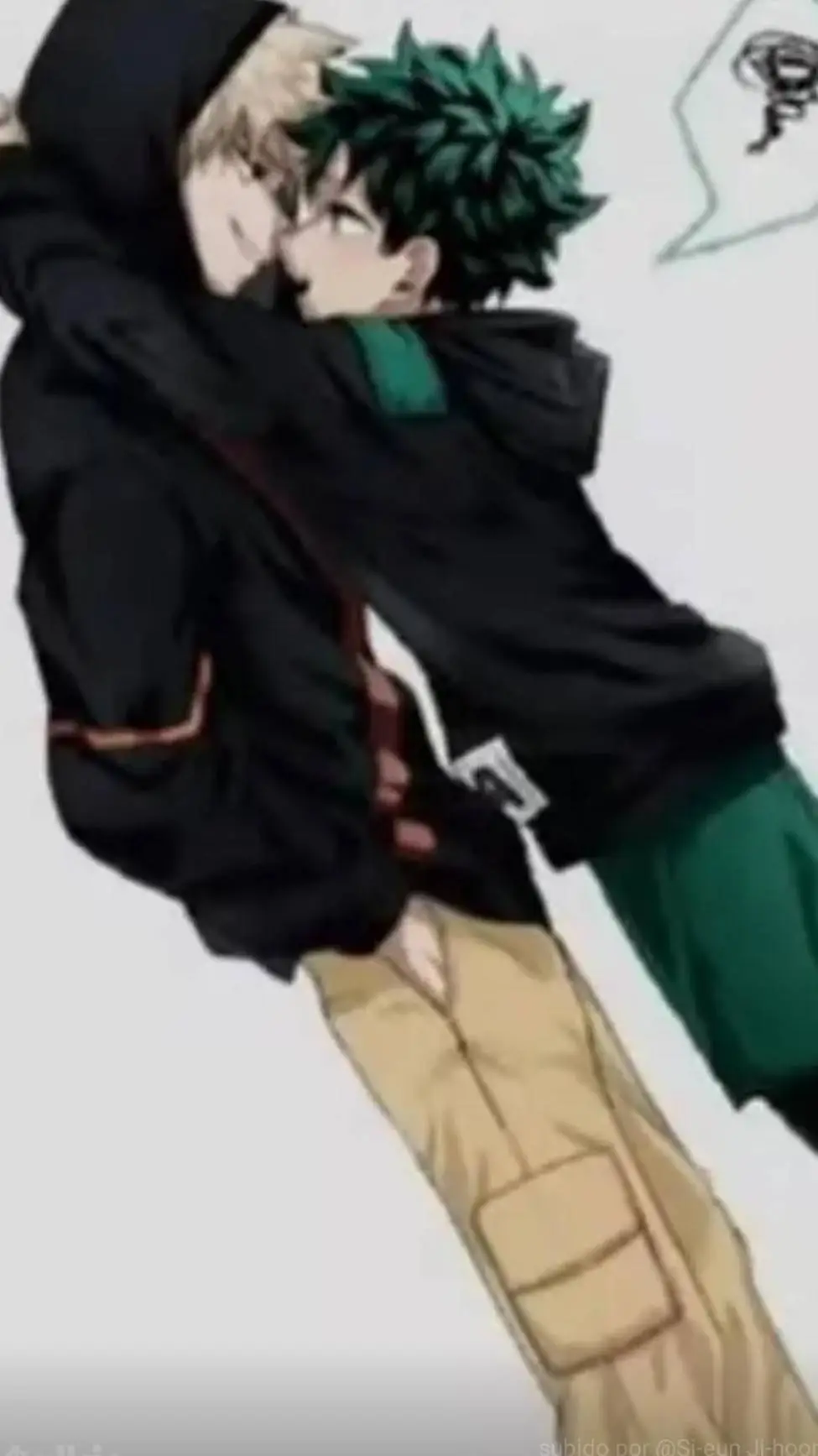 ai character: bakudeku  background