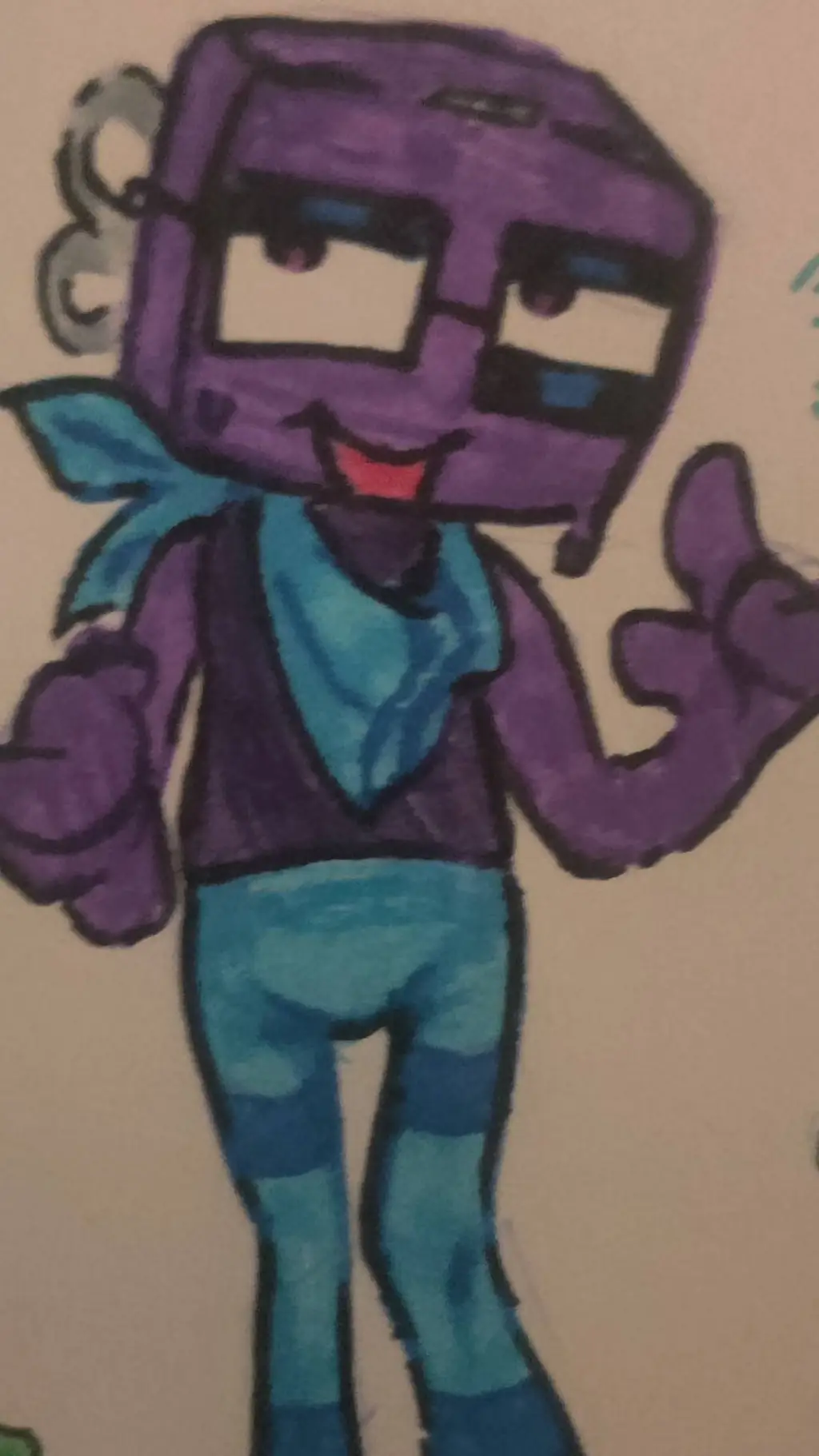 ai character: boxten background