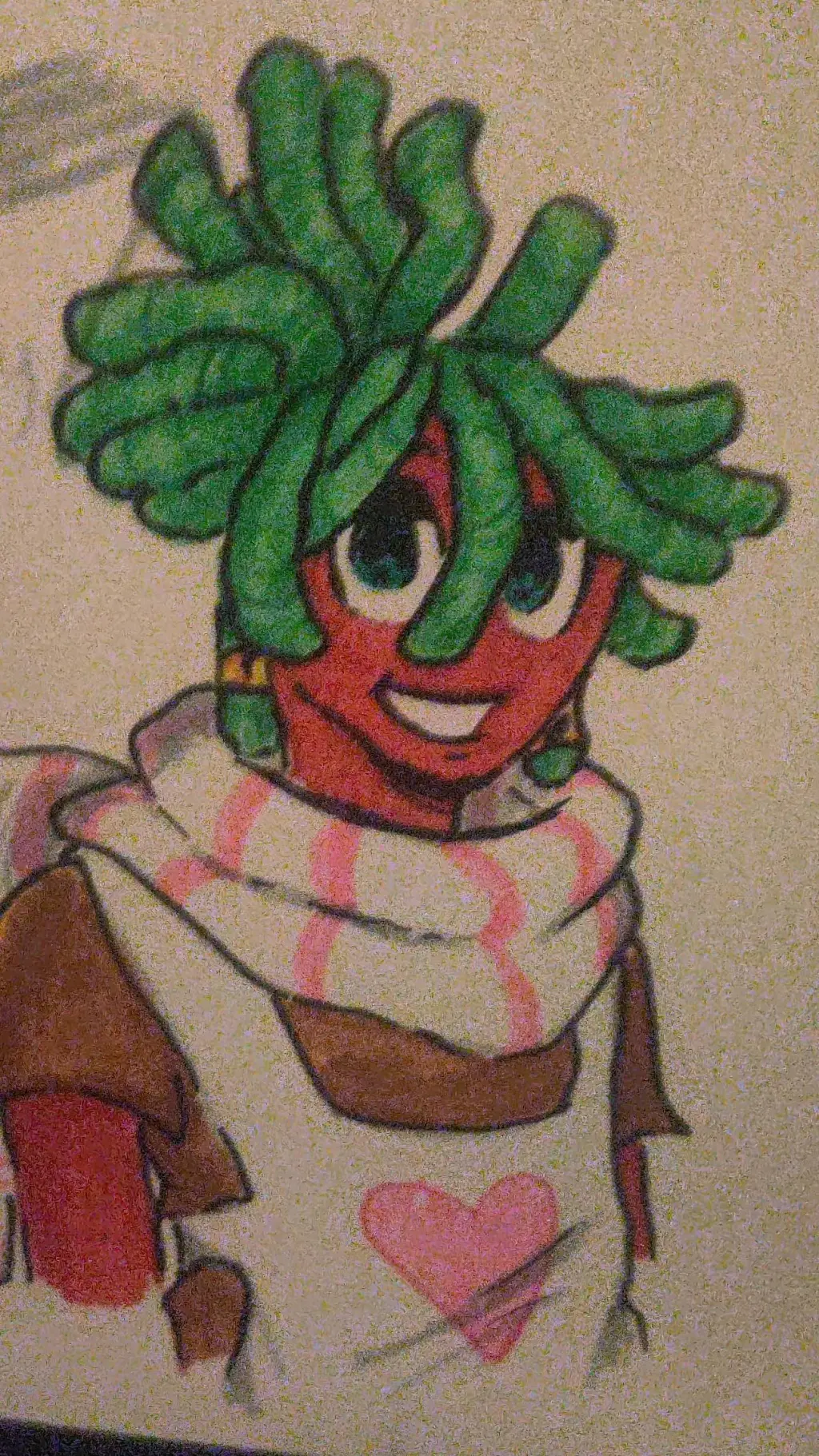 ai character: sprout  background
