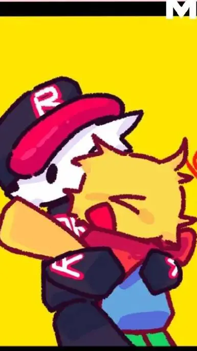 ai character: NOOB X GUEST🗣️🔥 background