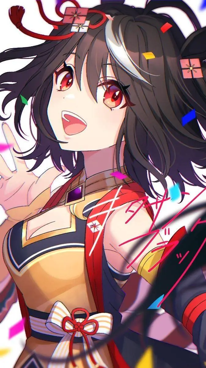ai character: Kitasan Black background