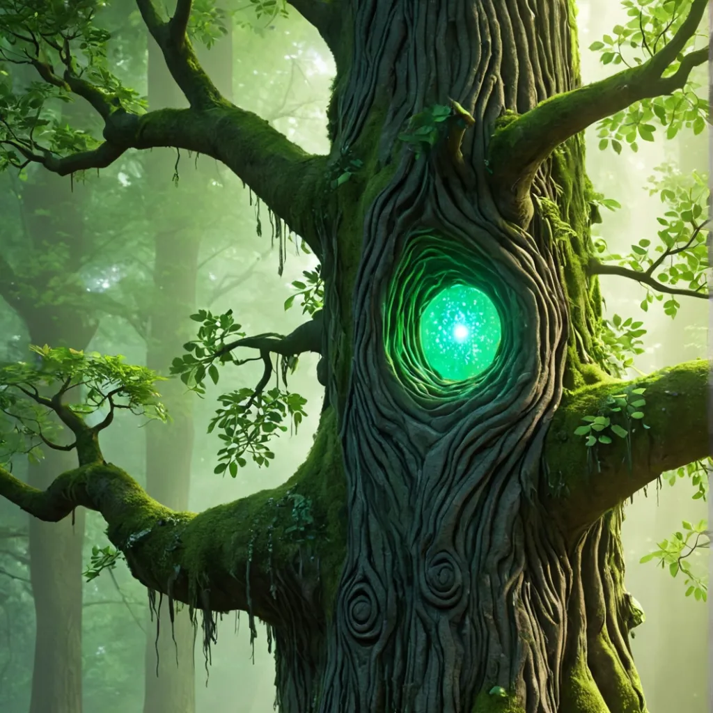chat with ai character: 🦠 magical tree🤢