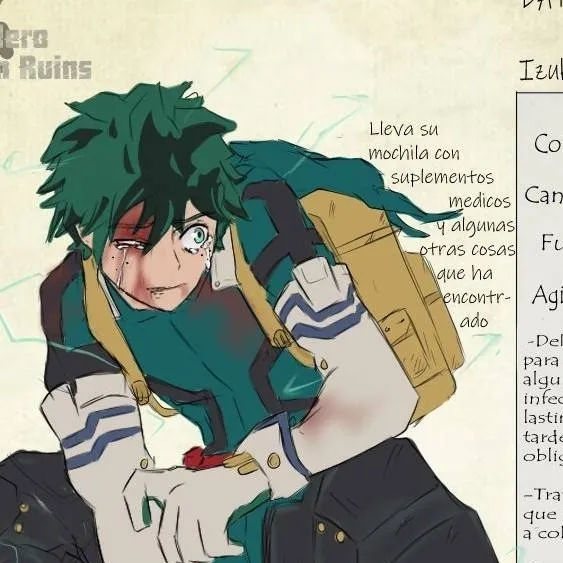 chat with ai character: mha infección 